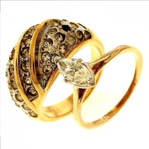 0.55ct Diamond 14kt Gold Ring
