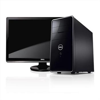 Dell Desktop Computer And 24" LED Monitor
