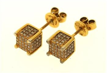 0.46ctw Diamond 14kt Gold Earrings