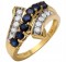 10KT Yellow Gold Sapphire Ring, valued at $720