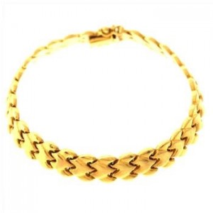 12.8 Gram 14kt Yellow Hollow Gold Bracelet