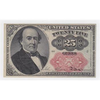 1874 25 Cents U.S. Fractional Note - Tough to Find