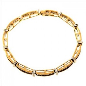 2.75ctw Diamond 10kt Gold Bracelet