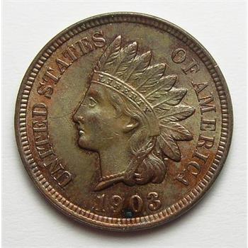 Brilliant Uncirculated 1903 Indian Head Cent - Tough To Find In This Condition