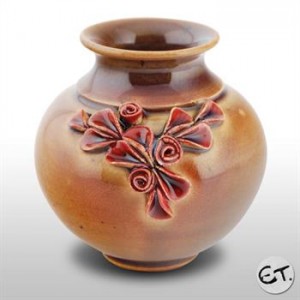 Eugenijus Tamosiunas! Hand Made Ceramic Vase Sculpture by Tamosiunas, Hand Signed by the Artist! List $75