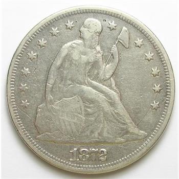 Genuine, Scarce 1872 Silver Trade Dollar - Better Grade