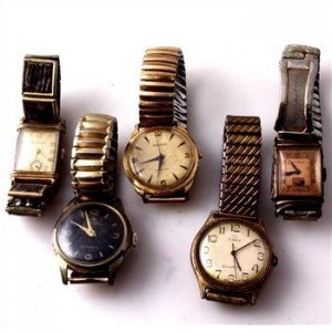 Windsor, Timex, Bulova, Croton, Benrus Watches (5 pcs.)