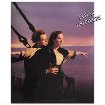 Must-Have Movie Memorabilia! TITANIC Promo Pack of 100 Foil Photo Prints! List $500