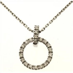 0.30ctw Diamond 14K Gold Necklace