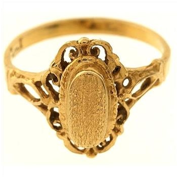 2.5 Gram 14kt Yellow Gold Ring