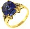 4 Gram Sapphire 10kt Gold Ring