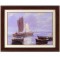 Soft Sails! Framed Untitled Original Acrylic on Canvas (41" x 32") by Vlad Yakerson, Hand Signed with Cert! List $6,000