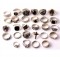 Sterling Silver Rings, 28 Pieces