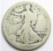 Tough Date 1916-S Silver Walking Liberty Half Dollar - Obverse Mint Mark - First Year of Issue