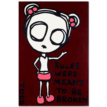 Todd: "Broken..." Original Acrylic Painting on Stretched Canvas, listed at $3,200