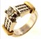 0.70ctw Diamond 14kt Gold Ring