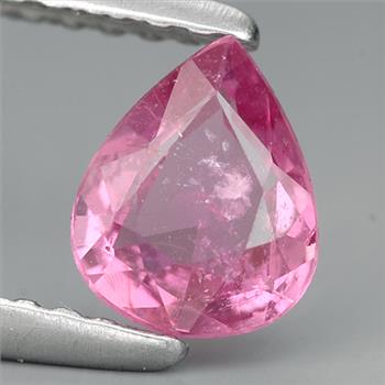 1.14 ct Natural Pink Sapphire Pear Loose Gemstone