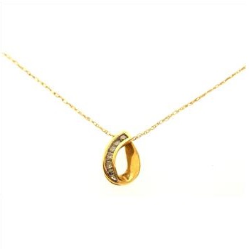 10kt Gold Necklace With Pendant