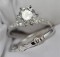 2.03ct Diamond Engagement Ring & Wedding Band, valued at $10,419
