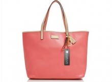 Coach Coral Park Metro Large Leather Tote Purse, Retail $328