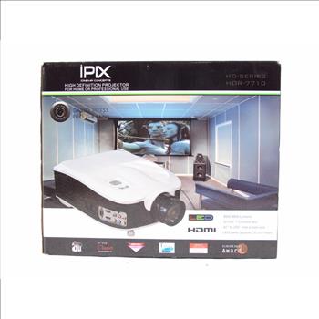 Ipix Cinema Concepts Projector and Projector Screen