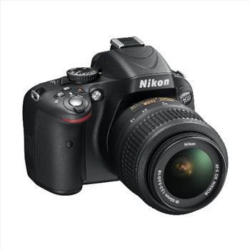 Nikon D5100 Digital SLR Camera with Nikkor 18-55mm f/3.5-5.6G VR Lens