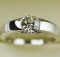 0.93 Carat VS1 Old Mine Cut Diamond Engagement Ring 18K Gold, retail $5,992
