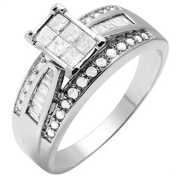 1.00ctw Diamond Wedding Ring in 10K Gold