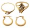 3.8 Grams 10kt Gold Jewelry, 4 Pieces