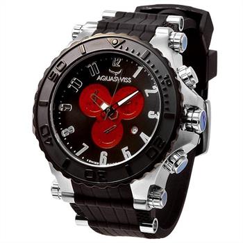 AQUASWISS BOLT XG Stainless Steel Chrono Swiss Watch with Date (Brand New), Retail $1,600