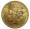 Brilliant Uncirculated 1932 U.S. $10 Gold (.900 Fine) Indian Head - Contains Nearly 1/2 Troy Oz. Of Pure Gold