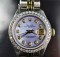 Rolex Datejust 26MM 18K/SS Diamond Watch Ref # 6917 Circa 1982