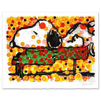Tom Everhart: "Play that Funky Music" Ltd Ed Hand Pulled Original Lithograph Numbered and Hand Signed, with Certificate, listed at $3,135