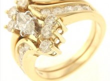 1.41ctw Diamond 14kt Gold Ring