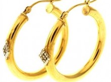1.9 Gram 14kt Gold Earrings, 1 Pair