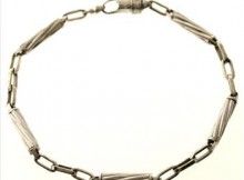 10.6 Gram 10kt White Gold Bracelet