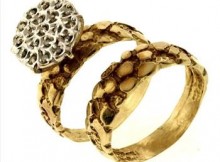 10kt Gold Rings, 2 Pieces