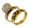 10kt Gold Rings, 2 Pieces