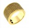 5.00ctw Treated Diamond 10K Yellow Gold Ring