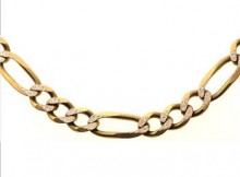 56 Gram 14kt Two-Tone Gold Chain