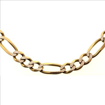 56 Gram 14kt Two-Tone Gold Chain