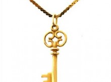 6.7 Gram 14kt Gold Necklace With Pendant