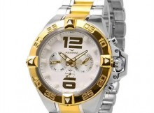 AQUASWISS G74 Series 50mm Stainless Steel Swiss Watch with Day/Date (Brand New), Retail $1,400