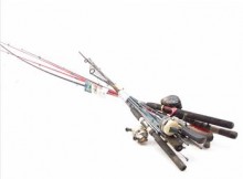 Assorted Fishing Poles, 5 Pieces