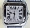 Cartier Santos 100 1.55ctw Diamond Watch, Retail $14,500
