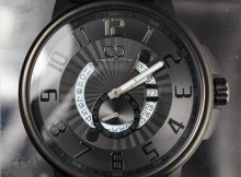 Curtis & Co. 54mm Big Time Happy Hour Watch with 2 Bands (Brand New), Retail $2,000