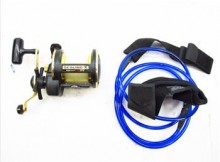 Daiwa Speed Shaft Fishing Reel and Sun Diego Surf Board Straps