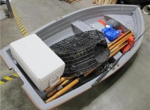 Fishing Boat, Paddles And More, 10+ Pieces