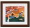 "Flintstones Barbecue" Framed Limited Edition Flintstones Sericel with Certificate of Authenticity, Listed at $375