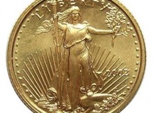 GEM BU 2002 $5 Gold Eagle (Contains 3.11 Grams of Gold)